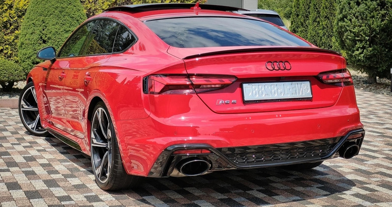 Audi RS5 cena 329900 przebieg: 16000, rok produkcji 2020 z Miastko małe 781